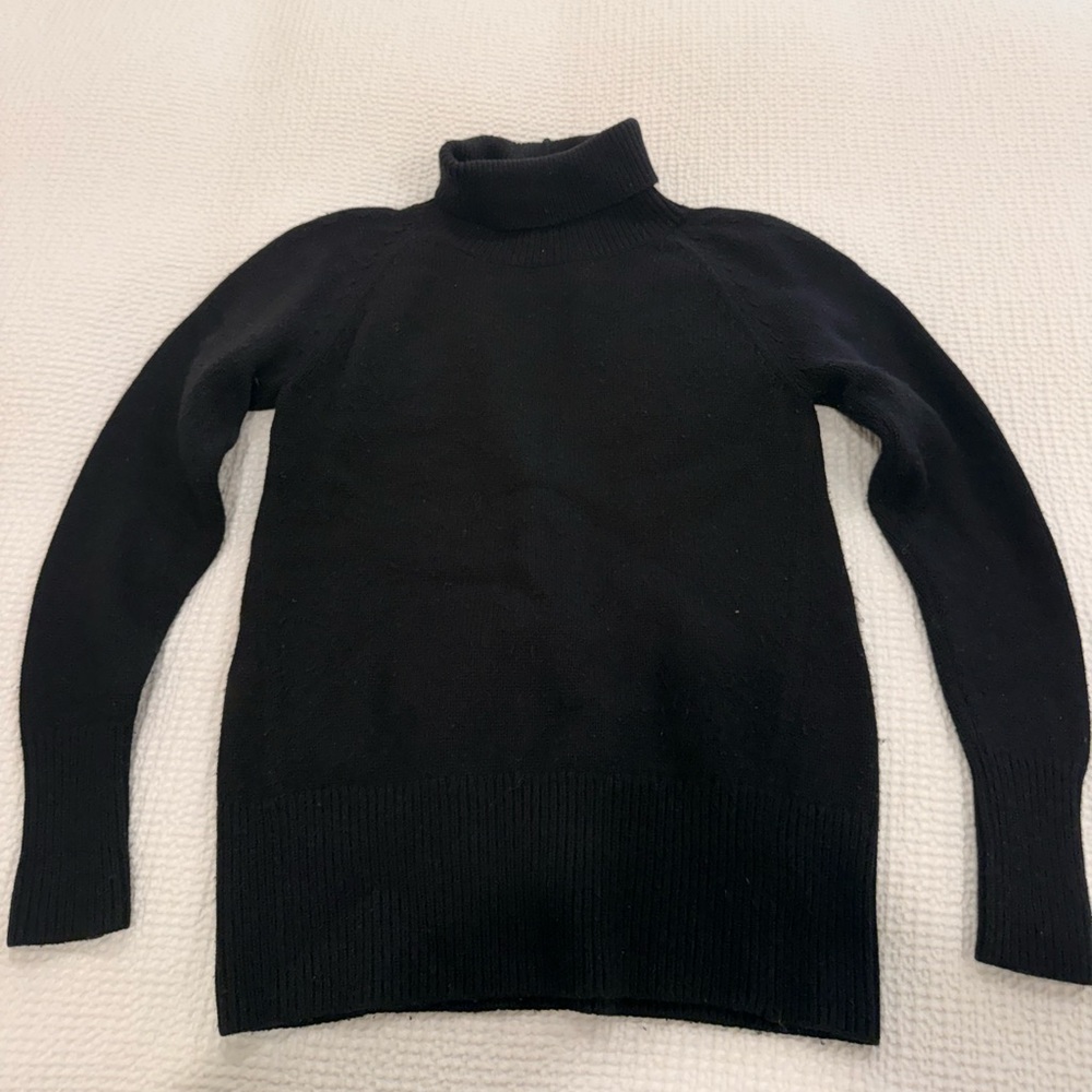 Babaton Charcoal Wool Turtleneck